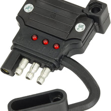 Hopkins 48192 Endurance Quick Fix Trailer Side 4-Flat Connector