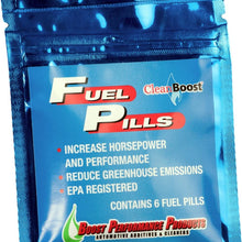 Boost Performance Products CleanBoost Fuel Pills 6 Pack for Gas & Diesel Fuel