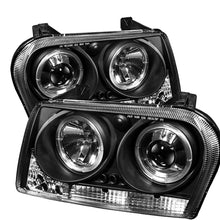 Spyder Auto 5008008 LED Halo Projector Headlights Black/Clear