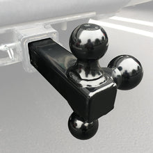 MAXXHAUL Black 70270 Hollow Shaft Triple Ball Mount