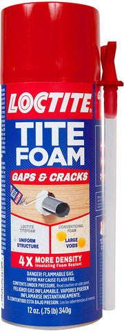 Loctite 1988753 TITE Insulating Foam Sealant, 1 Count, White