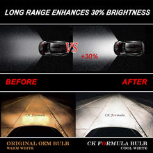 CK FORMULA (Set of 2) H11 Halogen Headlight Bulbs (Low Beam) 12V 100W 5000K Super White, PGJ19-2 Base
