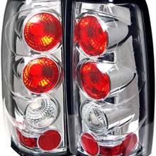 Spyder 5001702 Chevy Silverado 1500/2500 03-06 and 2007 Silverado Classic ( Does Not Fit Stepside ) Euro Style Tail Lights - Chrome (ALT-YD-CS03-C)