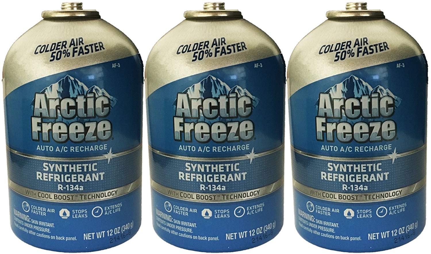 Interdynamics (AF-3) Arctic R-134a Ultra Synthetic Freeze Refrigerant ...