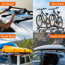 AUXKO Car Roof Racks Luggage Crossbars Compatible for 2011-2020 Toyota Sienna, Aluminum Rooftop Cross Bars Replacement Carrying Cargo Carrier Bag Luggage Kayak Bike Canoe