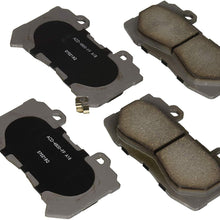 ACDelco 14D1802CH Advantage Ceramic Front Disc Brake Pad Set