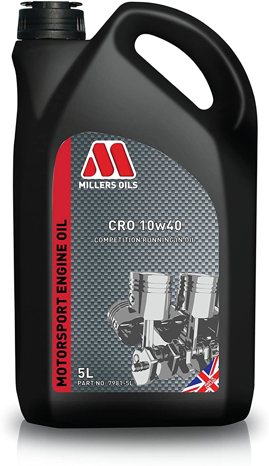 Millers Oils CRO 10w40 -Competition Running-in Oil, 5 Liter jug