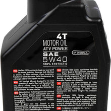 Motul 105897 Full Synthetic Motor Oil ATV Power 4T 5W40 1L/1.05 Quarts Can (3)