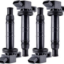 FINDAUTO Pack of 4 Ignition Coil Fits for Lexu-s HS250H/P-ontiac Vibe/Scio-n TC/Toyot-a 2001-2012 Replacement with OE: UF333 C1330