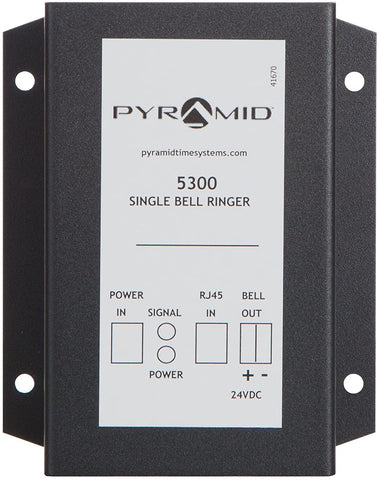 Pyramid 24 Volt Single Zone Bell Ringer (5300)