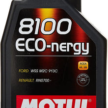 Motul (2782) 8100 Eco-Nergy 5W-30 Synthetic Engine Oil, 1 Liter
