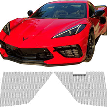 Mesh Set for 2020+ Chevy Corvette C8 Radiator Grille Vent