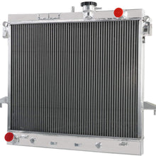 ALLOYWORKS 2 Row All Aluminum Radiator Replacement For 2009-2012 GMC Canyon / 2009-2012 Chevy Colorado / 2006-2010 Hummer H3 H3T 2.8L 2.9L 3.5L 3.7L 5.3L
