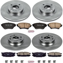 Autospecialty (KOE4468) Daily Driver OE Brake Kit, Front and Rear
