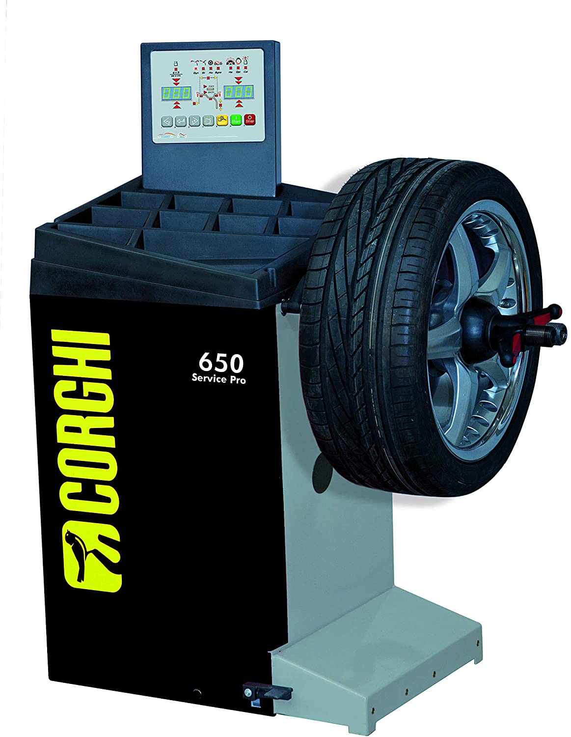 Corghi Service PRO 650 Auto/Lt TRK Wheel Balancer with 1 Year Parts Warranty