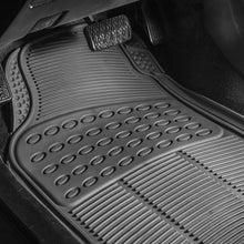 FH Group F11306GRAY-3ROW Floor Mat (Trimmable Heavy Duty 3 Row SUV All Weather 4pc Full Set - Gray)