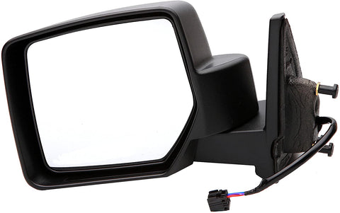 Dorman 955-1100 Driver Side Power Door Mirror - Folding for Select Jeep Models, Black