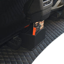 topfit Rear Center Storage Box for Tesla Model X, Seat Back Center Container for Tesla Black