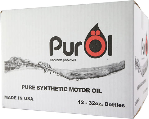PurOl Elite Synthetic Motor Oil 10w40 12 X 1-liter Bottle