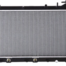 Lynol Cooling System Complete Aluminum Radiator Direct Replacement Compatible With 1993-1998 Subaru Impreza Coupe Sedan Wagon H4 1.8L 2.2L