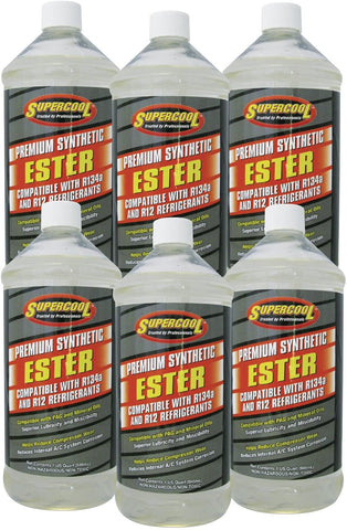 TSI Supercool E31-6CP Ester Oil, 1 Quart, 6 Pack
