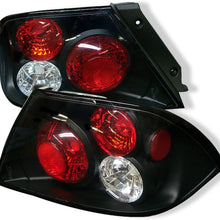 Spyder 5006417 Mitsubishi Lancer 02-03 (Not Fit: Evolution) Euro Style Tail Lights - Black (Black)