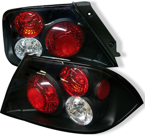 Spyder 5006417 Mitsubishi Lancer 02-03 (Not Fit: Evolution) Euro Style Tail Lights - Black