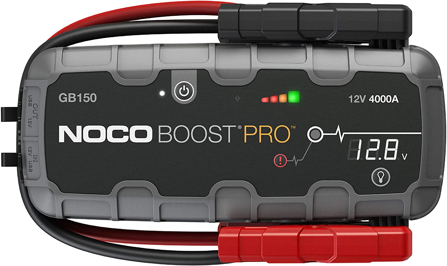 NOCO Boost HD GB150 4000 Amp 12-Volt UltraSafe Portable Lithium Car Battery Jump Starter Pack For Up To 10-Liter Gasoline And Diesel Engines