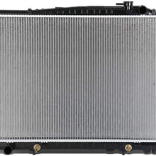 DNA Motoring OEM-RA-2459 2459 OE Style Aluminum Cooling Radiator Replacement