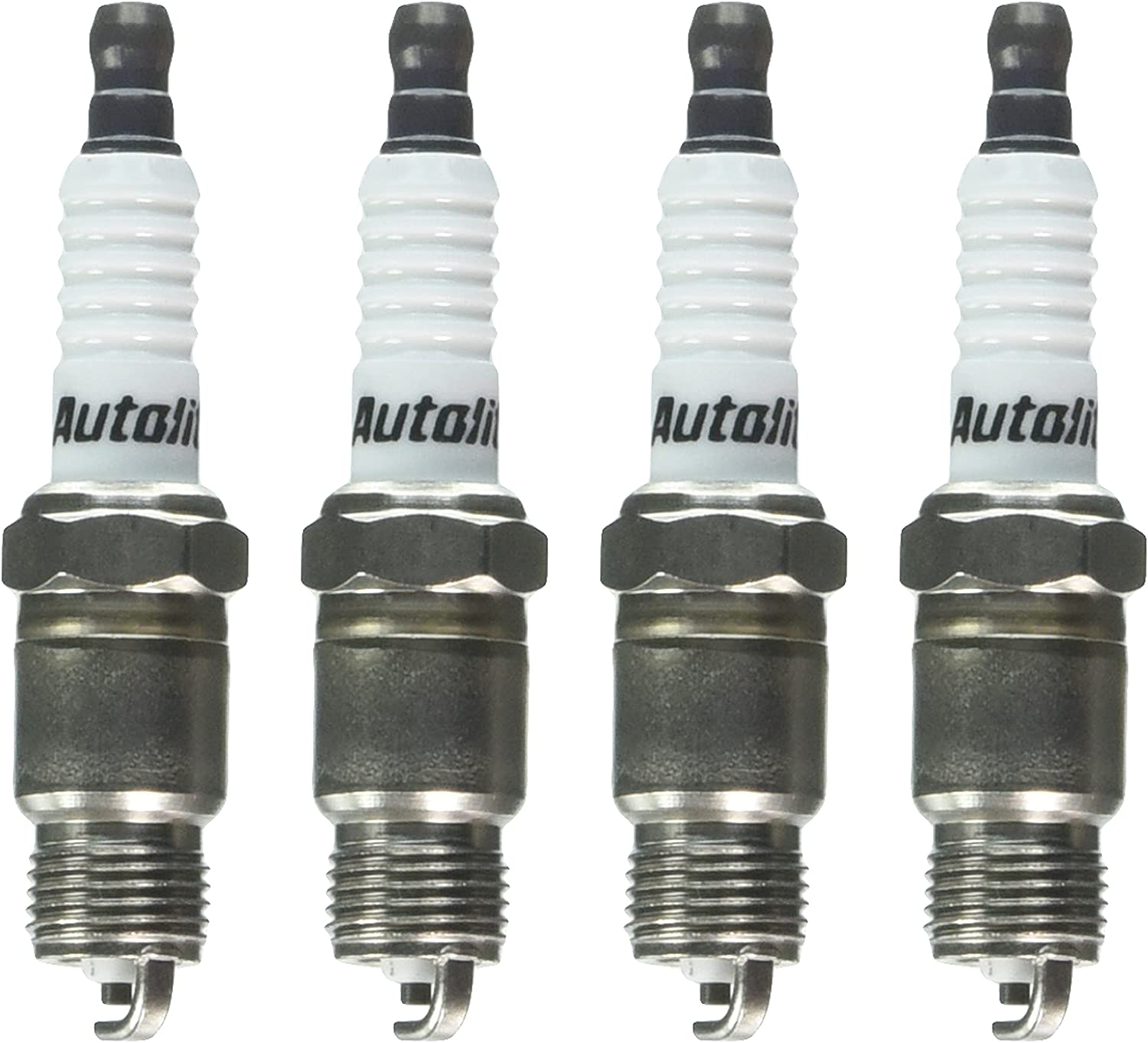 Autolite 24-4PK Copper Resistor Spark Plug, Pack of 4