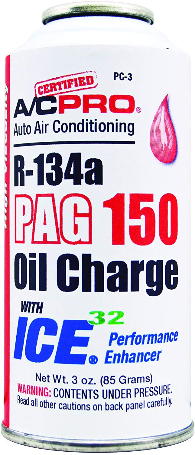 Interdynamics A/C Pro R134-a PAG 150 Oil Charge with ICE 32, 3 oz. (PC-3)