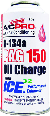 Interdynamics A/C Pro R134-a PAG 150 Oil Charge with ICE 32, 3 oz. (PC-3)