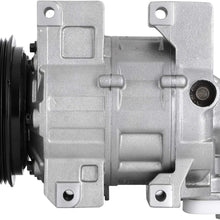 VEVOR AC compressor CO 10886C compatible with Altima 2007-2012 2.5l Air Conditioner Compressor Altima 07-12 A/C Clutch fit for Sentra 2007-2009