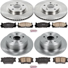 Autospecialty KOE6480 Daily Driver 1-Click OE Replacement Front/Rear Brake Kit