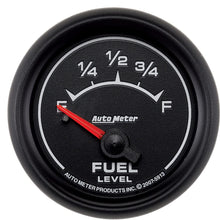 Auto Meter 5913 ES 2-1/16" 0-90 ohms Short Sweep Electric Fuel Level Gauge for GM