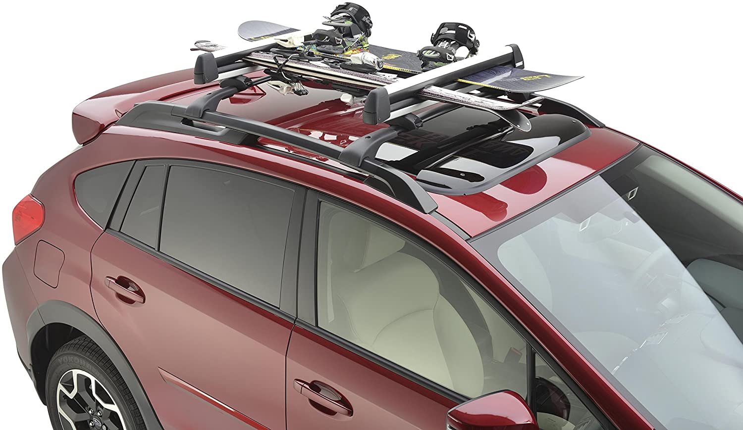 Genuine Subaru SOA567S010 Thule Ski & Snowboard Carrier, 1 Pack