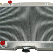 ALLOYWORKS 4 Row All Aluminum Radiator for 1959-1965 Chevy Impala/Bel Air/El Camino/Biscayne/GMC AT/MT PRO