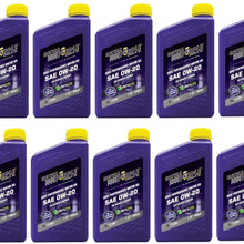 Royal Purple API-Licensed SAE 0W-20 High Performance Synthetic Motor Oil - (Pack of 10)