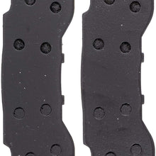 NICHE Brake Pad Set For Honda Goldwing 1800 F6B 06455-MKC-A01 Front Semi-Metallic 2 Pack