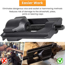 E-cowlboy U Joint Pullers Heavy Duty (Class 6-8) 10102 Universal Heavy Duty U-Joint Puller and 5192 Heavy-Duty Bearing Cup Installer