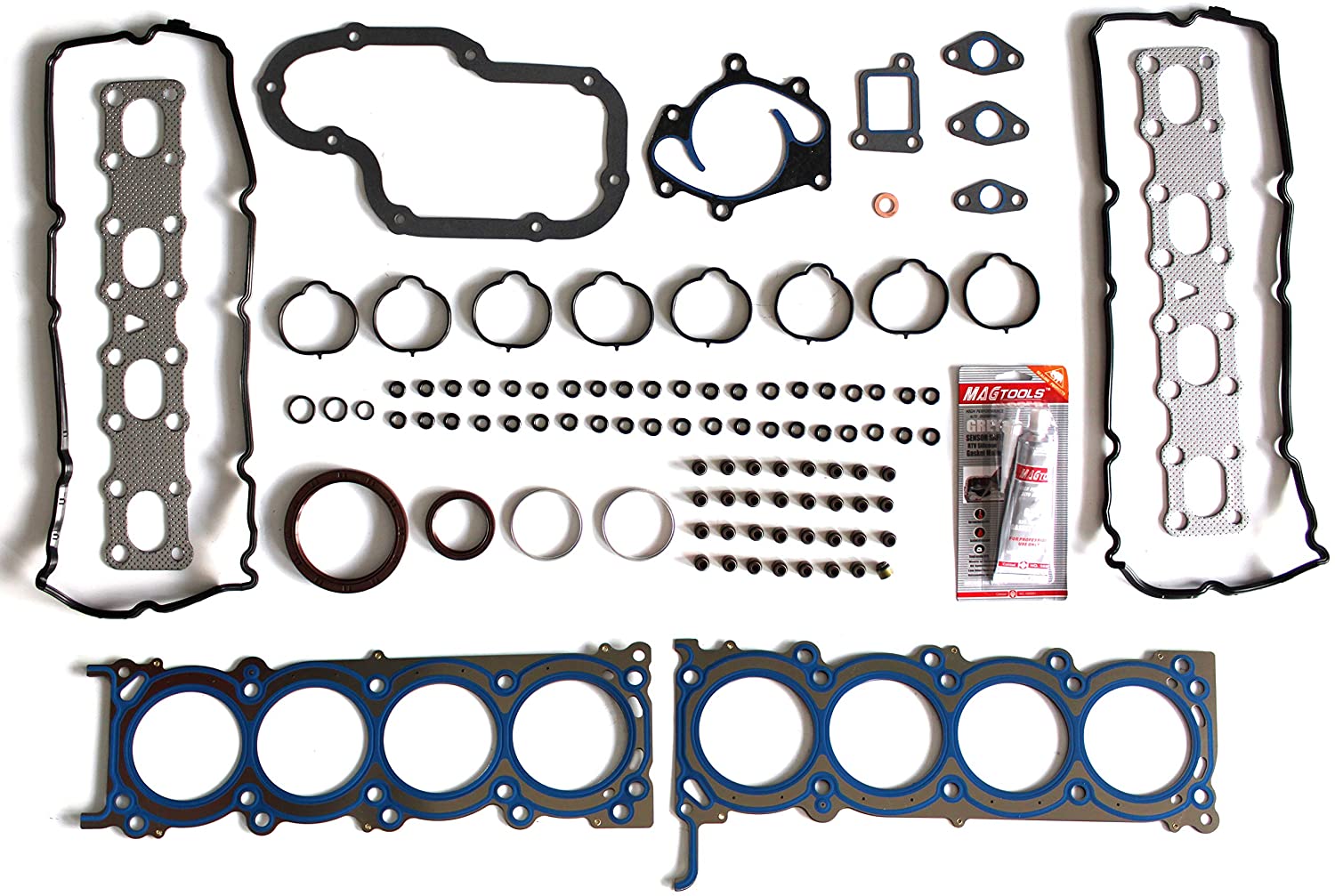 cciyu Full Gasket Kit for 2004-2009 for Infiniti QX56, for Nissan Armada, for Nissan Pathfinder, for Nissan Titan 5.6L