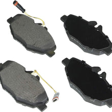 Bosch BE987H Blue Disc Brake Pad Set with Hardware for Select Mercedes-Benz E320 and E350 Sedans - FRONT