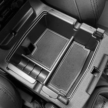 EBESTauto Car Center Console Organizer Storage Box for 2018-2019 JL Center Console Organizer Tray Insert ABS Black Materials, Armrest Box Storage Inserts Accessories, 1PCS