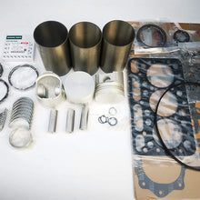 for KUBOTA D1102 Rebuild Overhaul Piston Ring Liner Cylinder Gasket kit Bearing Set