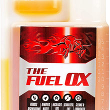 Fuel Ox Complete Fuel Treatment and Combustion Catalyst - Additive for Gas or Diesel - Increases Mileage and Decreases Regens - for Personal or Commercial Vehicles - Treats 240 Gallons - 3oz Bottle