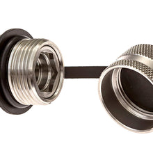 ValvoMax Oil Drain Valve - No Tools, No Mess, Fast Drain - for M12-1.75 - Stainless Drainer