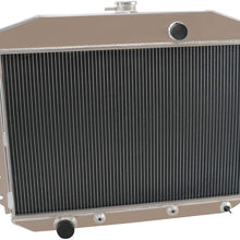 OzCoolingParts 4 Row Core All Aluminum Radiator for 1961-1964 62 63 Ford F100 F250 F350 Pickup Truck V8 Engine