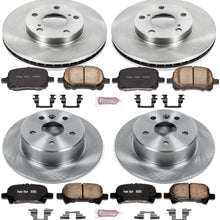 Autospecialty KOE1063 1-Click OE Replacement Brake Kit