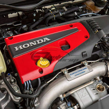 Blue Middle Finger Novelty Engine Oil Filter Tank Cap Cover Aluminum For Honda Acura
