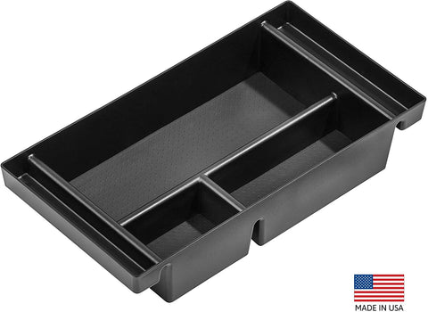 Vehicle OCD - Center Console Organizer Tray for Chevy Silverado 1500 / GMC Sierra 1500 (2019-2020) and 2500/3500 HD (2020) (Full Console w/Bucket Seats ONLY) - Made in USA